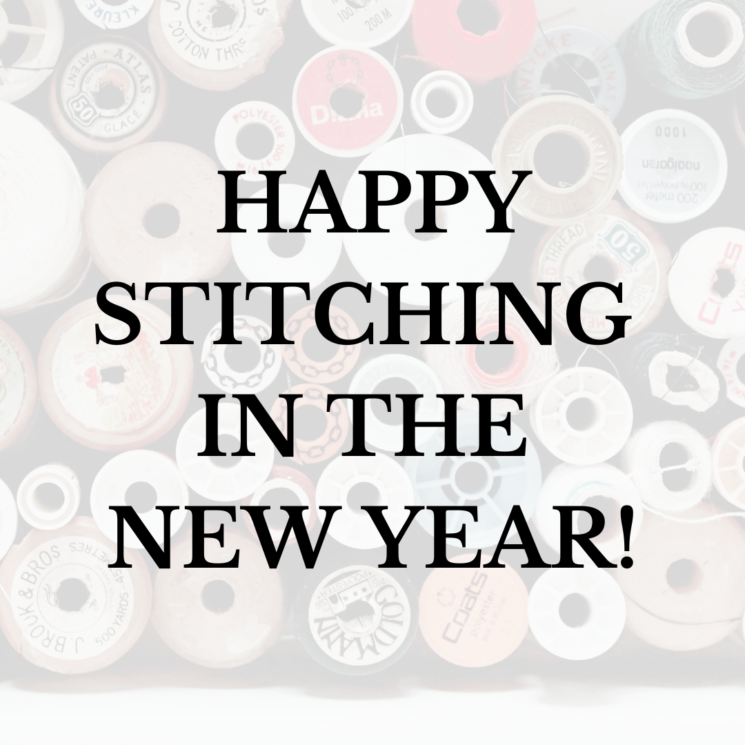 Happy stitching in the New Year!