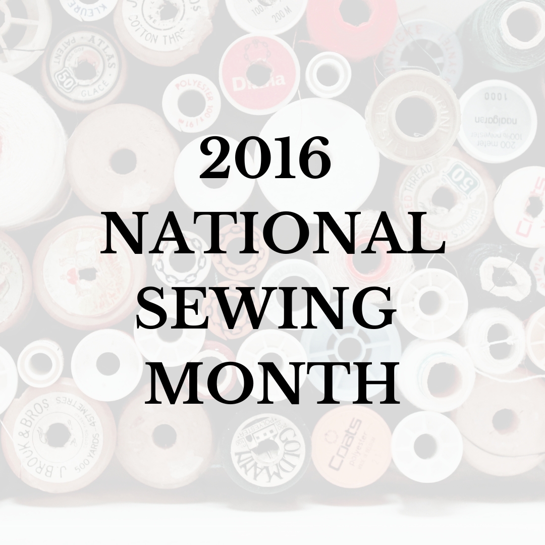 2016 National Sewing Month